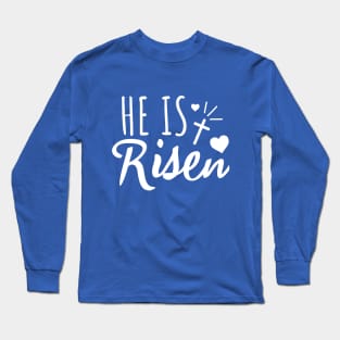 HI IS RISEN Long Sleeve T-Shirt